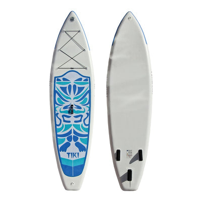 Blue / White FunWater 10.6ft Stand Up Paddle Board Kit