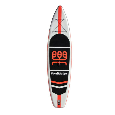 Orange / Black FunWater 11ft Stand Up Paddle Board Kit